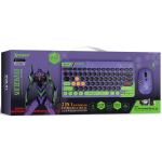 XPower KB6 2合1 2.4G無線鍵盤滑鼠套裝 (EVA初號機)